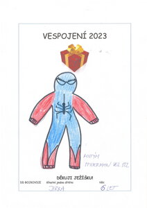 Kostým Spiderman, vel. 122