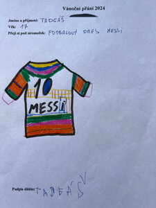 Fotbalový dres - Messi