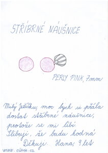 Stříbrné náušnice