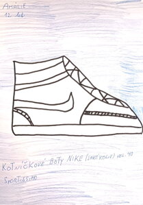 KOTNÍČKOVÉ BOTY NIKE vel.40