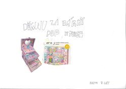 dětské malovátka a ozdoby a lepky na nehty Pop It Purse Nail Beauty set