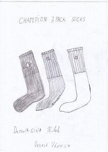 ponožky Champion 3 Pack Socks