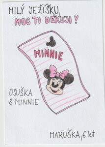  osuška s Minnie