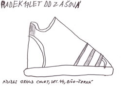 boty ADIDAS GRANT COURT, vel. 44