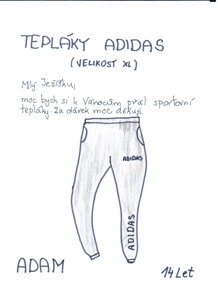 TEPLÁKY ADIDAS VEL.XL