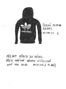 Černá mikina „ADIDAS“, velikost  „S“