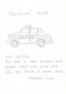 policejní auto