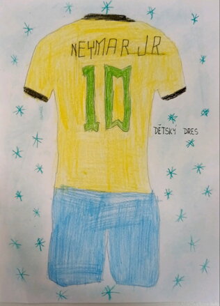  Dres Neymar vel.140 cm