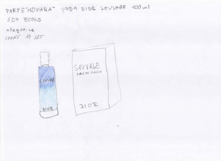 Parfémovaná voda DIOR Sauvage