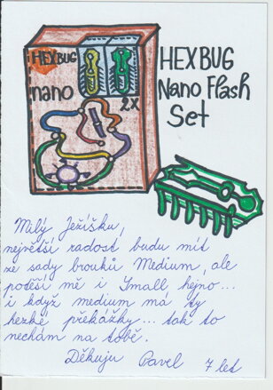 sada nanobrouků HEX BUG NANO FLESH SET, medium nebo small